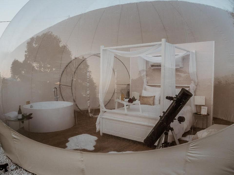 Burbujas Astronomicas Albarari Sanxenxo Hotel Exterior photo