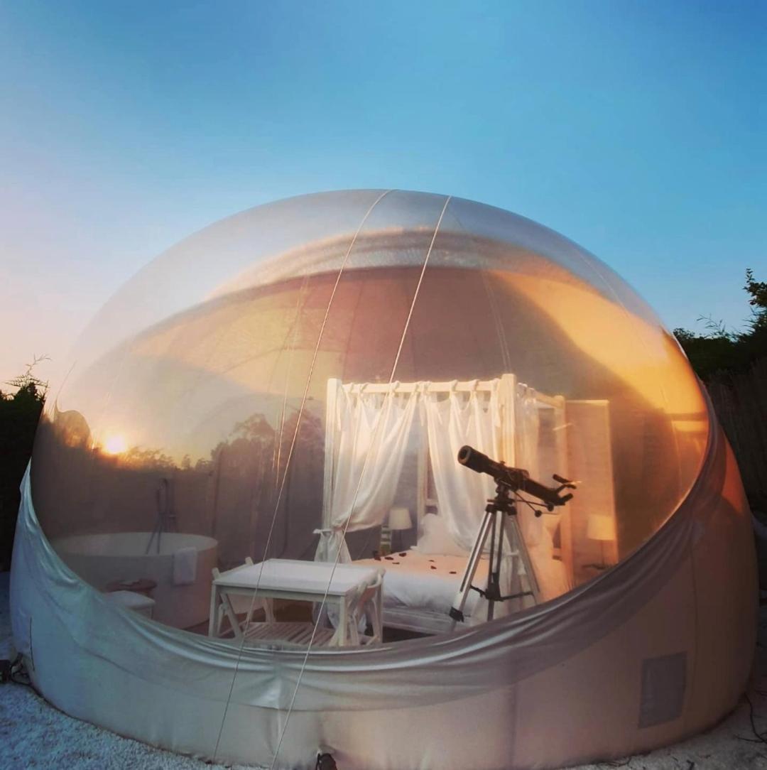 Burbujas Astronomicas Albarari Sanxenxo Hotel Exterior photo